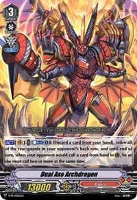 Dual Axe Archdragon - V Promo Cards - Cardfight Vanguard card