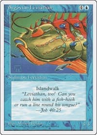 Segovian Leviathan - Fourth Edition - Magic: The Gathering card
