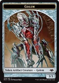 Golem Token - Modern Horizons - Magic: The Gathering card