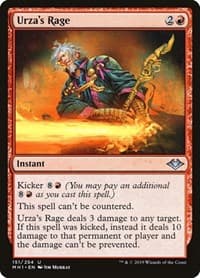 Urza's Rage - Modern Horizons - Magic: The Gathering card