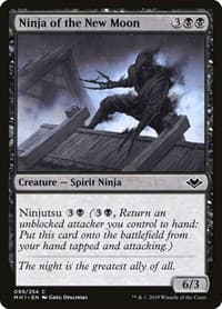 Ninja of the New Moon - Modern Horizons - Magic: The Gathering card