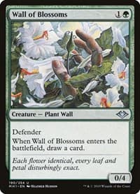 Wall of Blossoms - Modern Horizons - Magic: The Gathering card