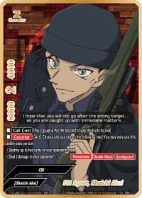 FBI Agent, Shuichi Akai (SP) - S-UB-C01: Case Closed - Future Card BuddyFight card