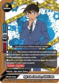 High School Detective, Shinichi Kudo - S-UB-C01: Case Closed - Future Card BuddyFight card
