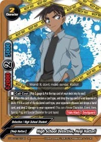 High School Detective, Heiji Hattori - S-UB-C01: Case Closed - Future Card BuddyFight card