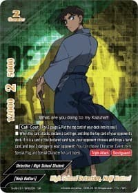 High School Detective, Heiji Hattori (SR) - S-UB-C01: Case Closed - Future Card BuddyFight card