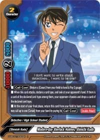 Modern-day Sherlock Holmes, Shinichi Kudo - S-UB-C01: Case Closed - Future Card BuddyFight card