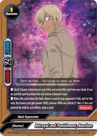 Betrayal and Punishment, Bourbon - S-UB-C01: Case Closed - Future Card BuddyFight card
