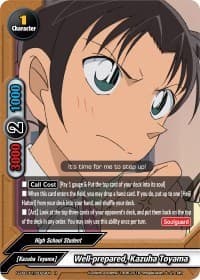 Well-prepared, Kazuha Toyama - S-UB-C01: Case Closed - Future Card BuddyFight card
