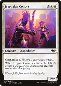 Irregular Cohort - Modern Horizons - Magic: The Gathering card