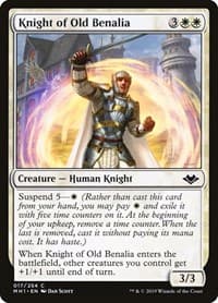 Knight of Old Benalia - Modern Horizons - Magic: The Gathering card