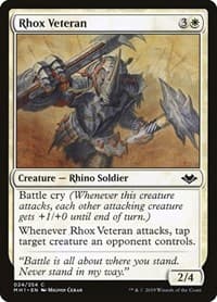 Rhox Veteran - Modern Horizons - Magic: The Gathering card