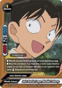 Junior Detective League, Mitsuhiko Tsuburaya - S-UB-C01: Case Closed - Future Card BuddyFight card
