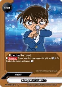 Stun-gun Wrist-watch - S-UB-C01: Case Closed - Future Card BuddyFight card
