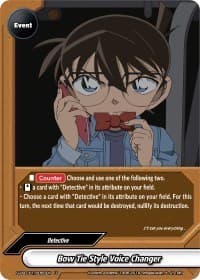 Bow Tie Style Voice Changer - S-UB-C01: Case Closed - Future Card BuddyFight card