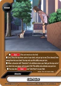 Cafe Poirot - S-UB-C01: Case Closed - Future Card BuddyFight card