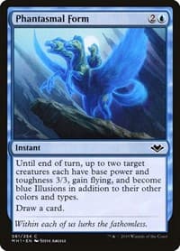 Phantasmal Form - Modern Horizons - Magic: The Gathering card