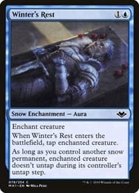 Winter's Rest - Modern Horizons - Magic: The Gathering card