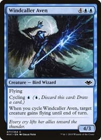 Windcaller Aven - Modern Horizons - Magic: The Gathering card