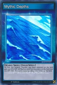 Mythic Depths - Speed Duel: Attack from the Deep - YuGiOh card