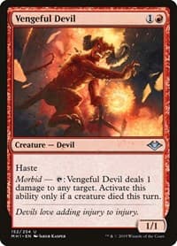 Vengeful Devil - Modern Horizons - Magic: The Gathering card