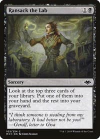Ransack the Lab - Modern Horizons - Magic: The Gathering card