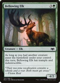 Bellowing Elk - Modern Horizons - Magic: The Gathering card