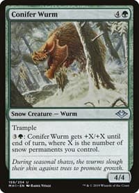 Conifer Wurm - Modern Horizons - Magic: The Gathering card