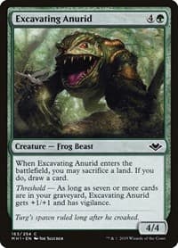 Excavating Anurid - Modern Horizons - Magic: The Gathering card