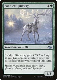 Saddled Rimestag - Modern Horizons - Magic: The Gathering card
