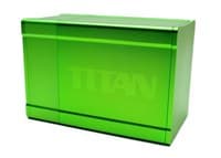 TITAN Deck Box - Solid Green - BoxGods Deck Boxes - Deck Boxes card