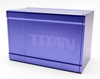TITAN Deck Box - Solid Purple - BoxGods Deck Boxes - Deck Boxes card