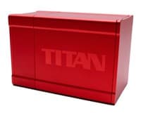 TITAN Deck Box - Solid Red - BoxGods Deck Boxes - Deck Boxes card