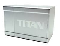 TITAN Deck Box - Solid Silver - BoxGods Deck Boxes - Deck Boxes card
