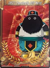 DBSCG Championship 2019 Warrior (Merit Card) - Universe 1 "Iwan" - Tournament Promotion Cards - Dragon Ball Super: Masters card