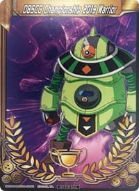 DBSCG Championship 2019 Warrior (Merit Card) - Universe 3 "Mosco" - Tournament Promotion Cards - Dragon Ball Super: Masters card