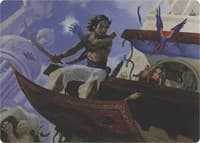 Bazaar Trademage (Art Series) - Art Series: Modern Horizons - Magic: The Gathering card