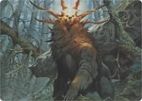 Ayula, Queen Among Bears (Art Series) - Art Series: Modern Horizons - Magic: The Gathering card