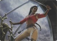 Sisay, Weatherlight Captain (Art Series) - Art Series: Modern Horizons - Magic: The Gathering card