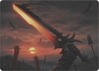 Sword of Sinew and Steel (Art Series) - Art Series: Modern Horizons - Magic: The Gathering card