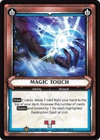 Magic Touch (Unclaimed) - Warband Collectors Pack 2 - Warhammer Age of Sigmar Champions TCG card