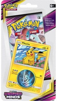 Unified Minds Single Pack Blister [Pikachu] - SM - Unified Minds - Pokemon card