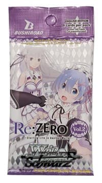 Re:ZERO Vol.2 Booster Pack - Re:ZERO Vol.2 - Weiss Schwarz card