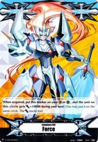 Imaginary Gift [Force] - Messiah Lord Blaster - Gift Markers - Cardfight Vanguard card