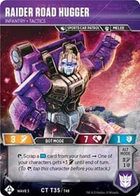 Raider Road Hugger - Infantry Tactics - War for Cybertron: Siege I - Transformers TCG card