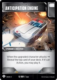 Anticipation Engine - War for Cybertron: Siege I - Transformers TCG card