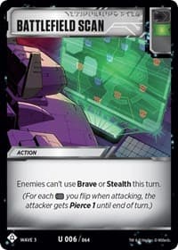 Battlefield Scan - War for Cybertron: Siege I - Transformers TCG card