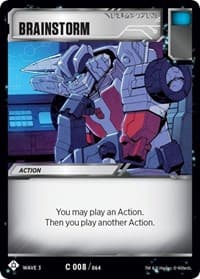 Brainstorm - War for Cybertron: Siege I - Transformers TCG card