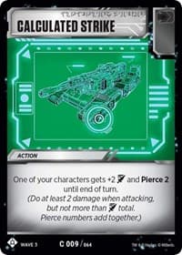 Calculated Strike - War for Cybertron: Siege I - Transformers TCG card
