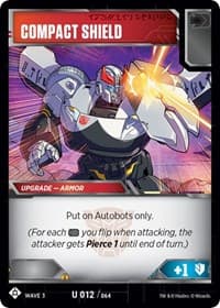 Compact Shield - War for Cybertron: Siege I - Transformers TCG card